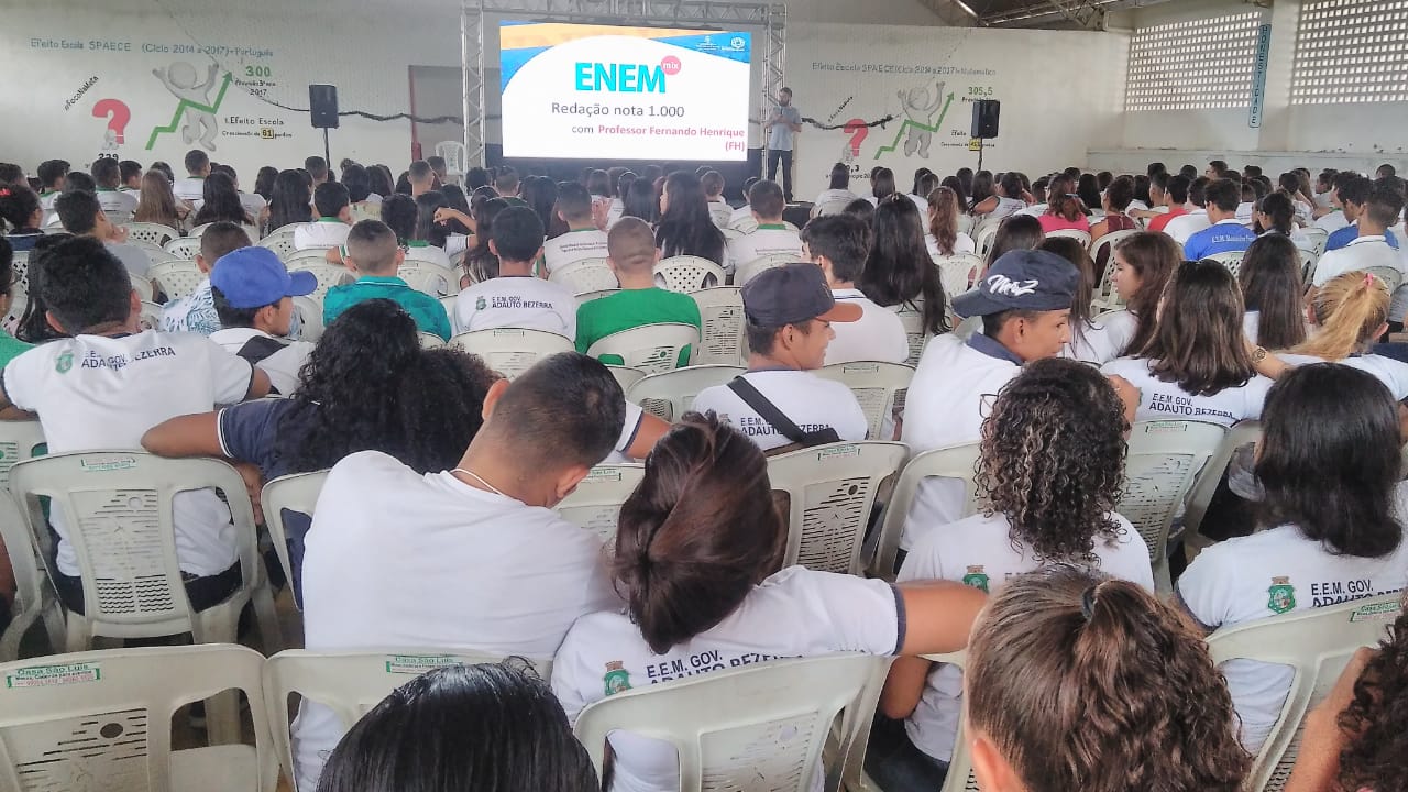 CODED/CED divulga #Enemnarede para mais de 650 alunos da rede estadual
