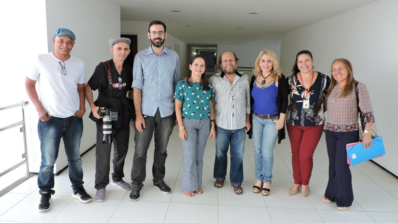 Polo UAB Sobral (CODED/CED) recebe visita técnica da SECITECE