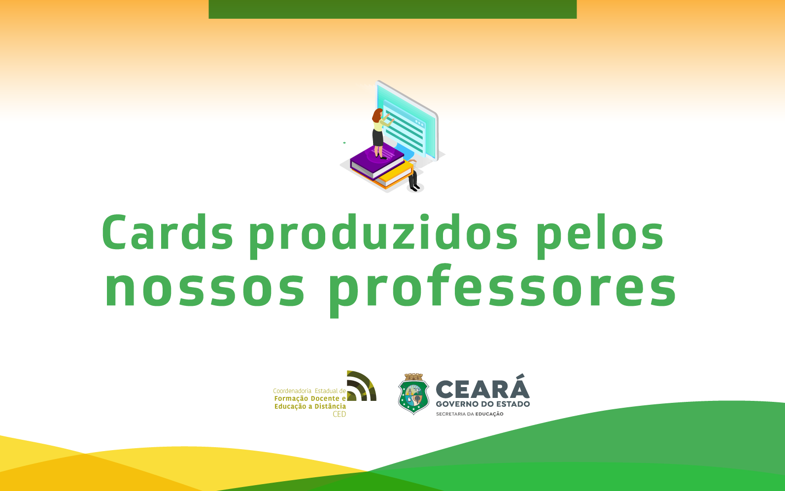 Cards produzidos pelos nossos professores