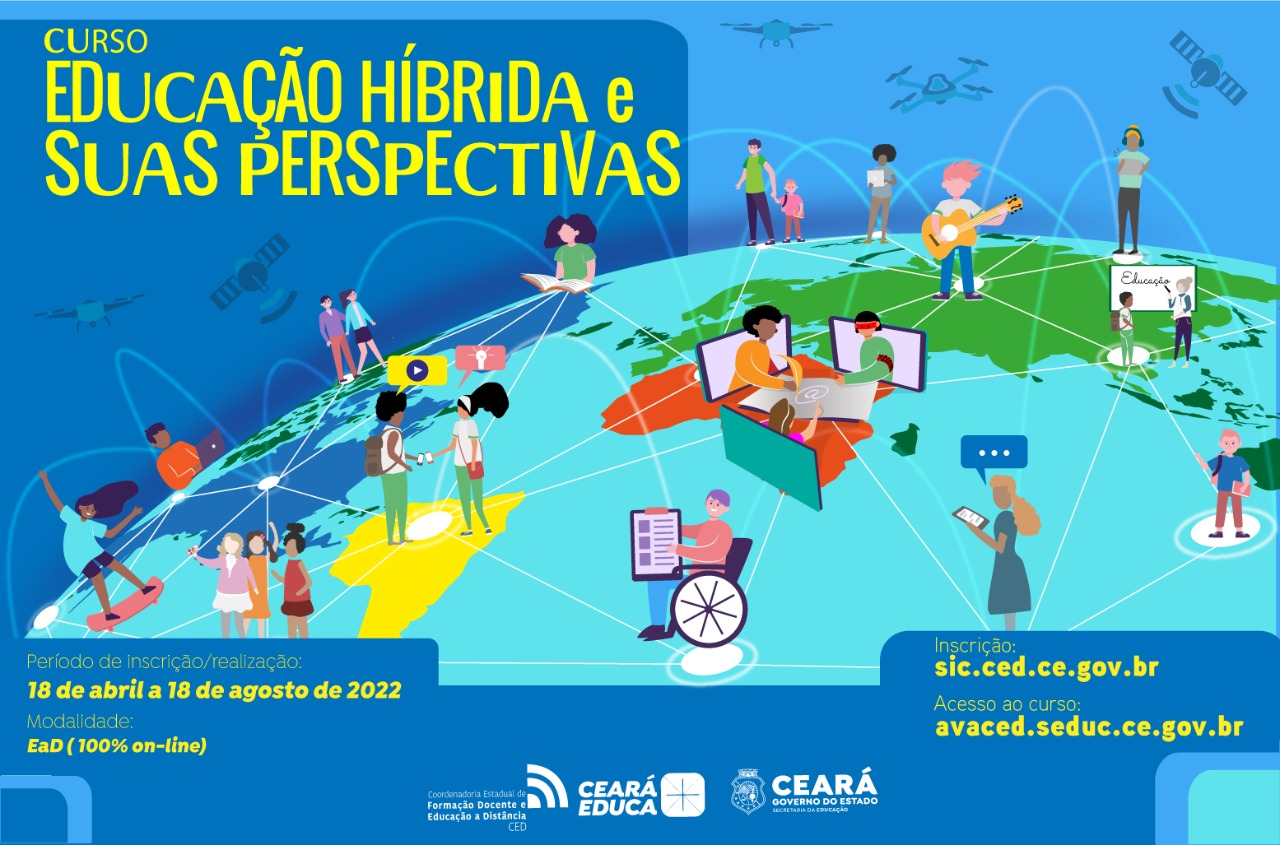 Seduc lança curso autoinstrucional “Educação Híbrida e suas perspectivas”