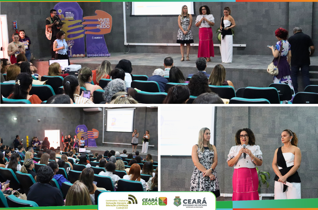 Coded/CED Sediou o Pacto contra o Feminicídio no Estado do Ceará