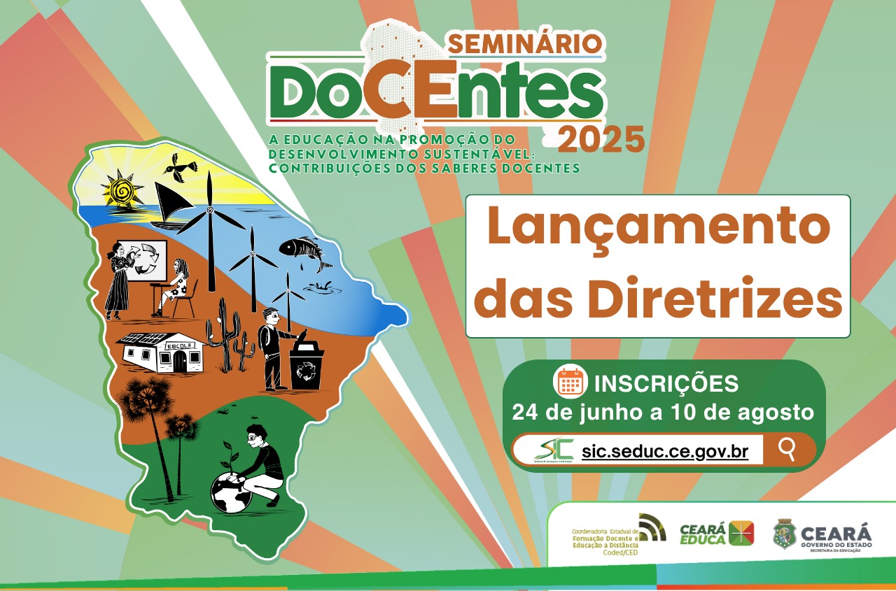 Seminário DoCEntes 2025: lançadas diretrizes para participação e submissão de trabalhos