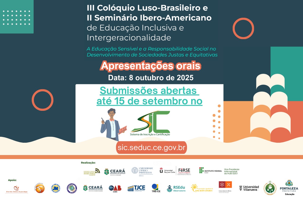 III Colóquio Luso-Brasileiro e II Ibero-Americano de Educação Inclusiva e Intergeracionalidade