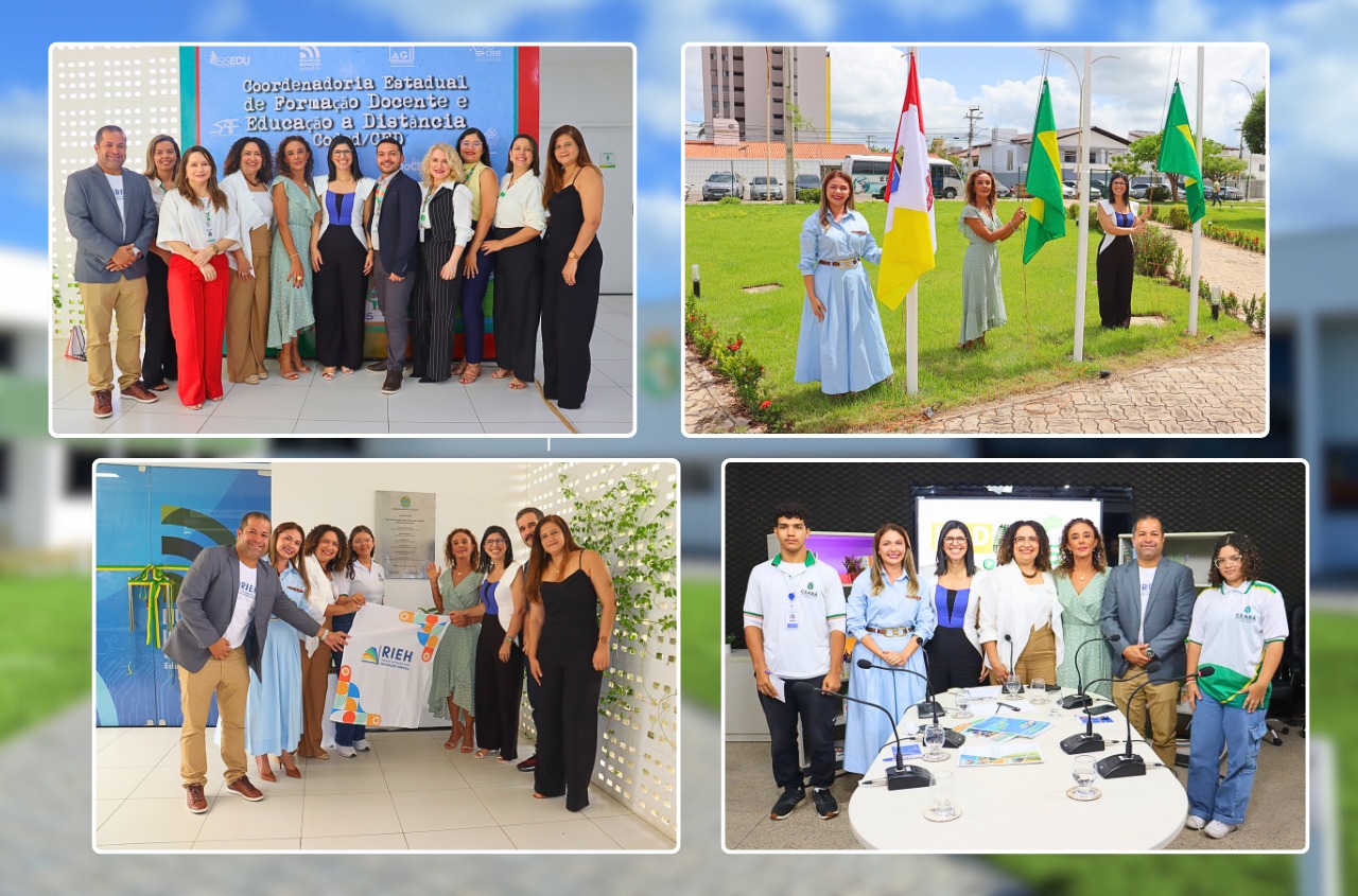 GOVERNO DO CEARÁ INAUGURA NÚCLEOS DE INOVAÇÃO DA RIEH NA CODED/CED E NO FORMACE