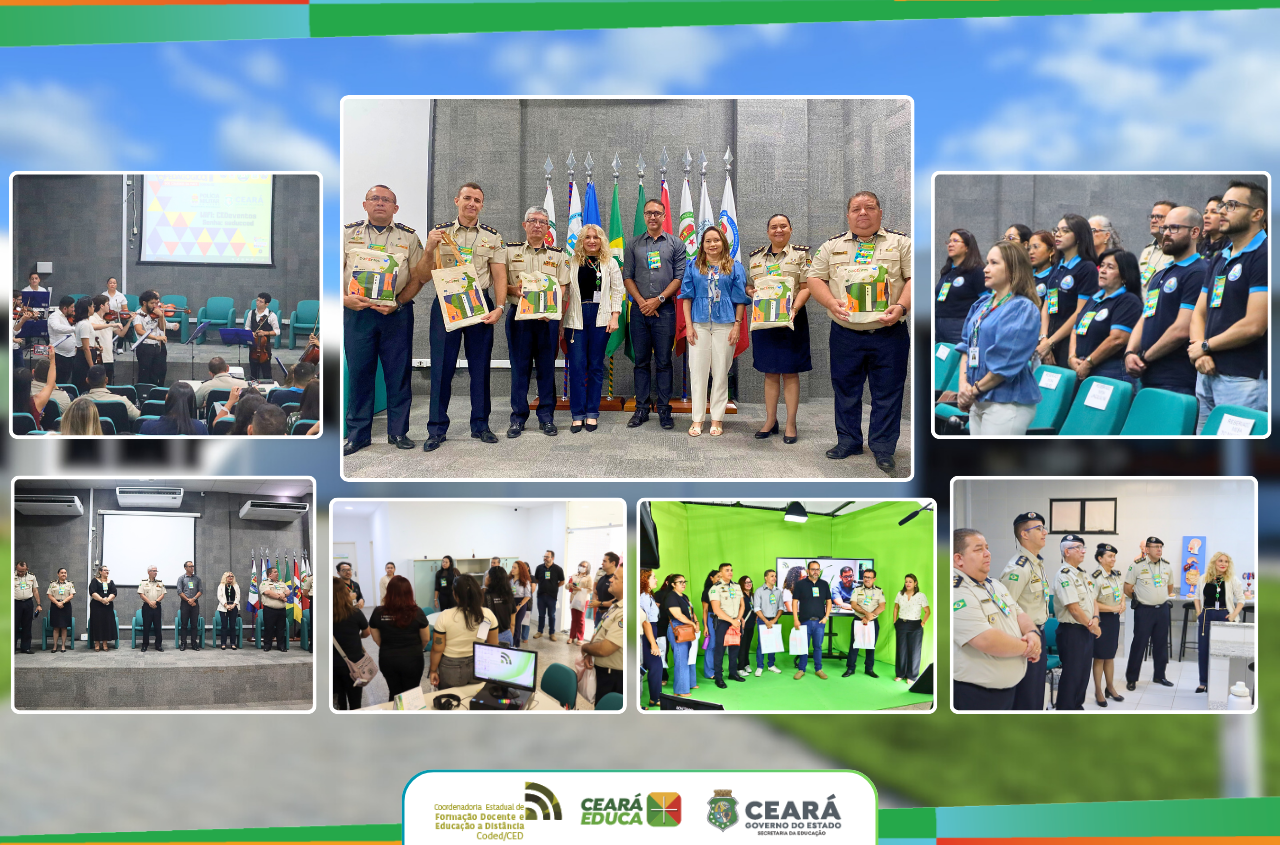 Coded/CED sedia V Encontro Pedagógico dos Colégios da Polícia Militar do Ceará (CPMCE)