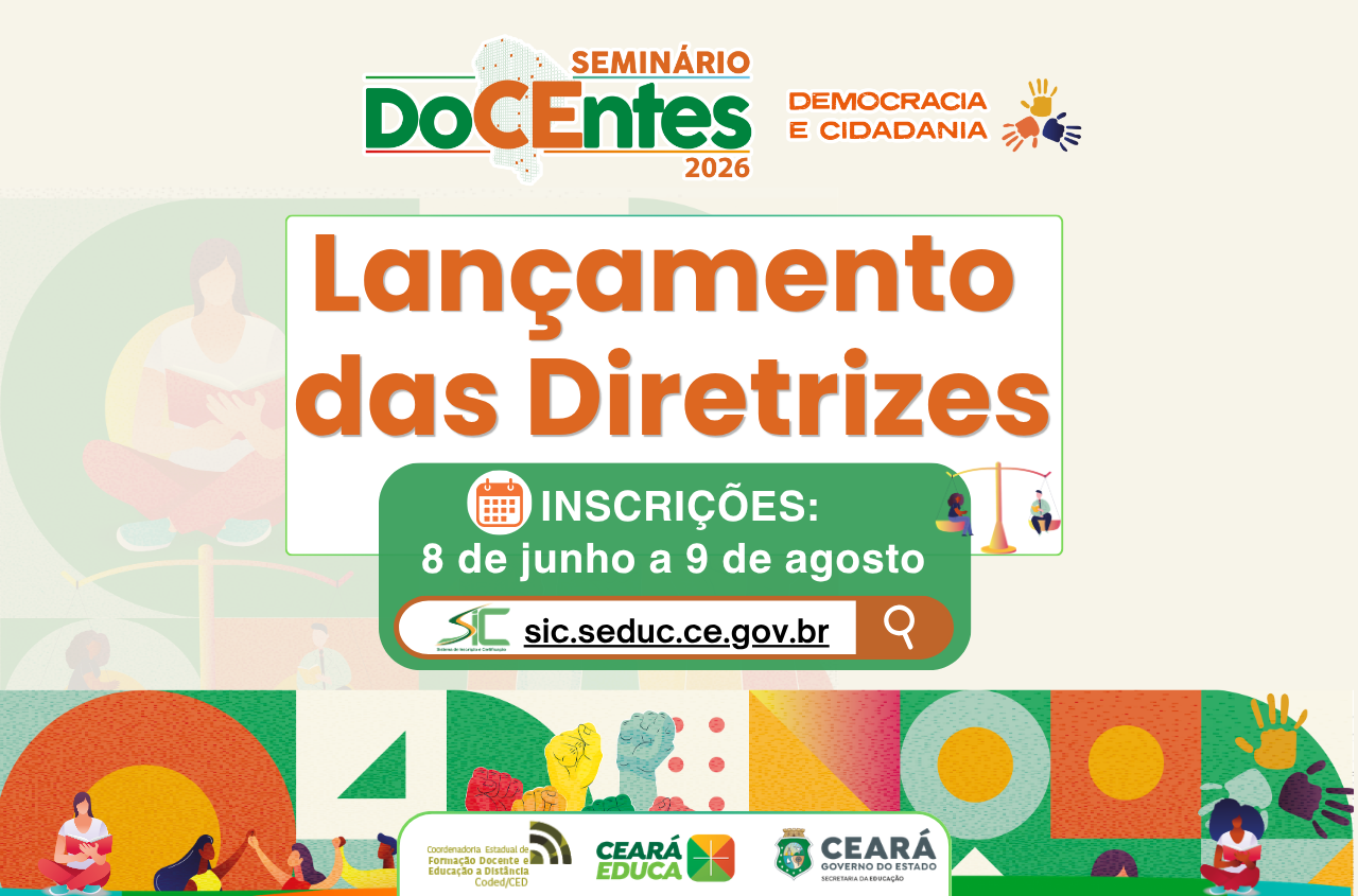 Seminário DoCEntes 2026: lançadas diretrizes para participação e submissão de trabalhos